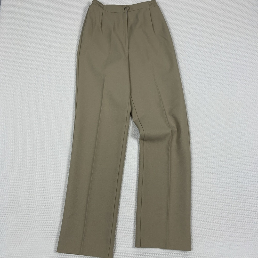 Vintage Haberdashery By Personal Super Flex Pants Size 6 Beige 1980